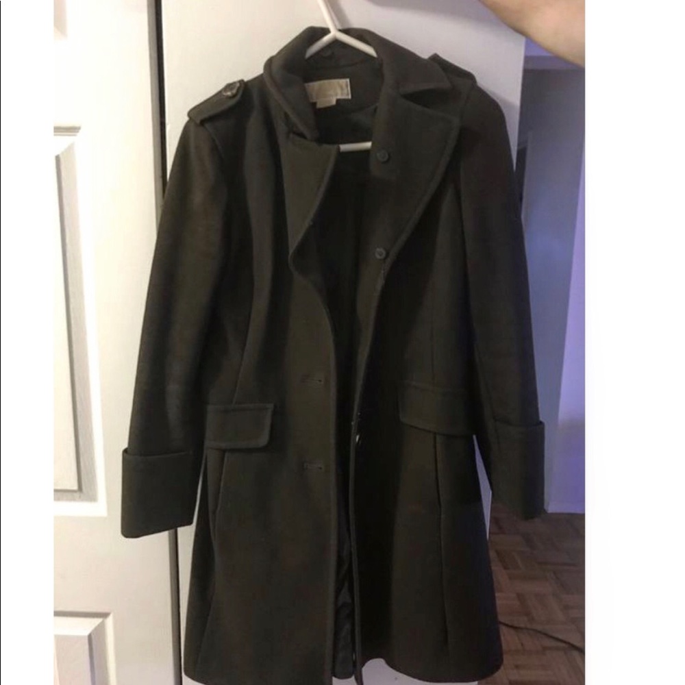 Michael kors olive trench